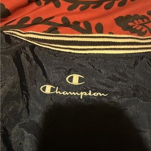 Vintage navy blue Champion windbreaker